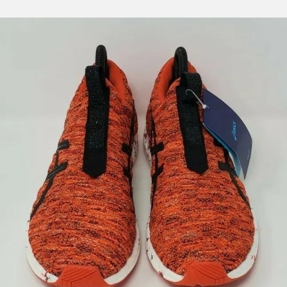 Asics Mens Sz 8 Hyper Gel Kenzen T8F0N Orange Running Shoes Slip On Low Top New main image 7